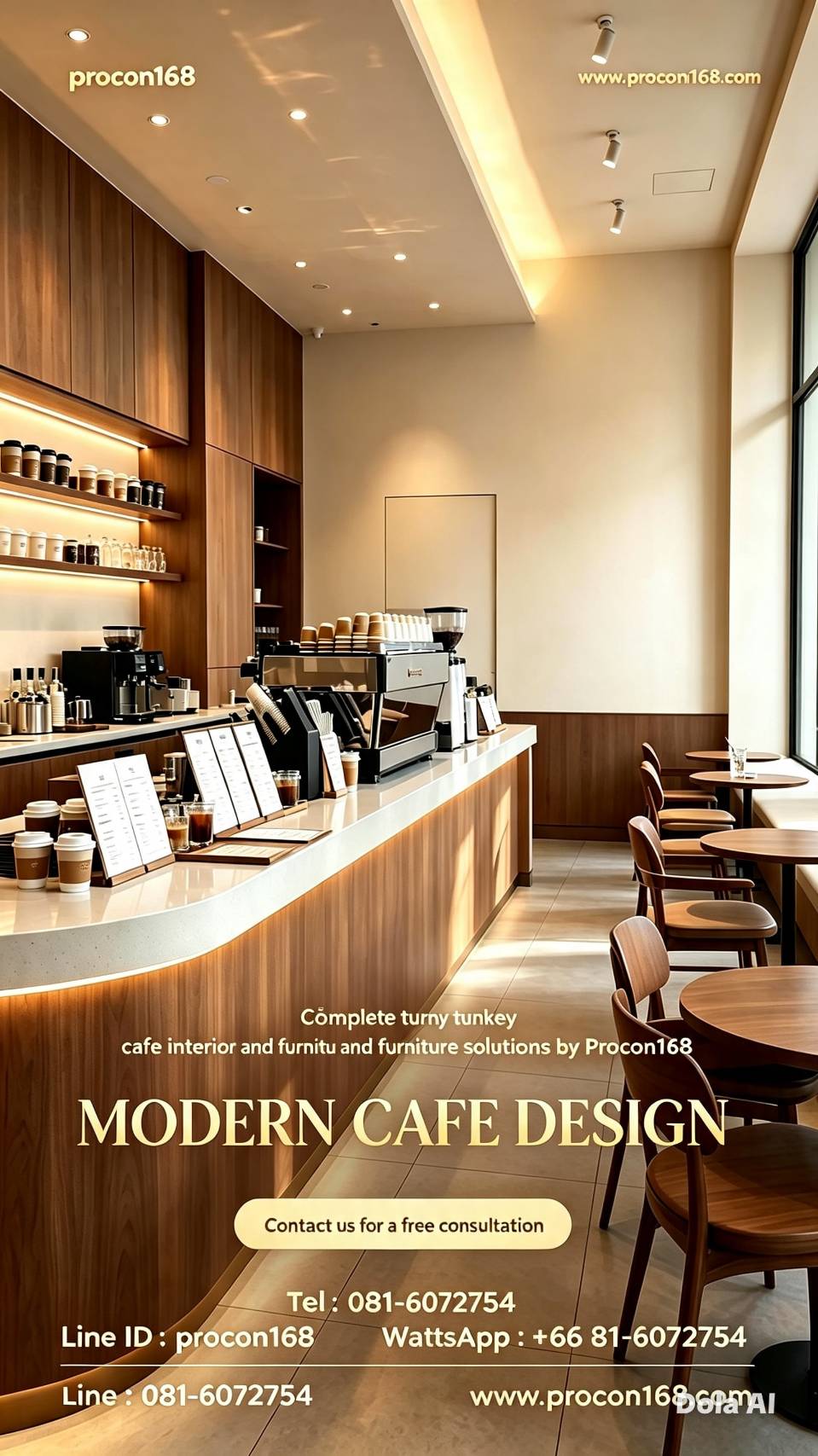 Services: Coffee shop construction